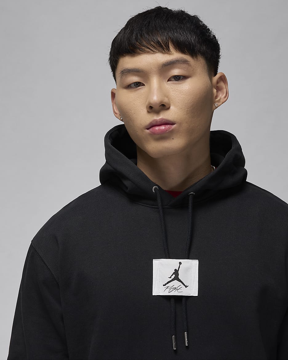 Black jordan hoodie mens discount